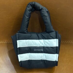 New Sephora mini Puffer Tote Bag